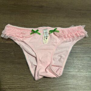 Vintage Scrunched Cheeky Brief Panties